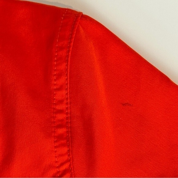 Vintage Nike Athletic Dept Orange Tag Orange Full Zip Jacket S - Picture 4 of 10